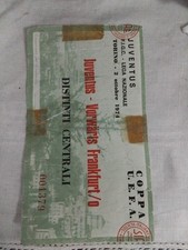 Biglietto ticket juventus usato  Genova