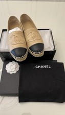 Chanel espadrilles beige for sale  SHEFFIELD