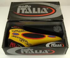 Raro Vintage PERFEITO ESTADO SELLE FLITE MAX GEL Itália Selim Anos 90 Bicicleta de Estrada Amarela (I) comprar usado  Enviando para Brazil