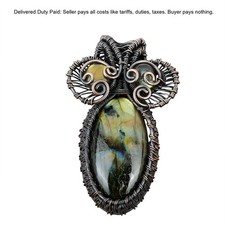 Usado, Oferta de Natal pingente oval natural labradorita artesanal esposa joia cobre comprar usado Usado, Oferta de Natal pingente oval natural labradorita artesanal esposa joia cobre comprar usado  Enviando para Brazil