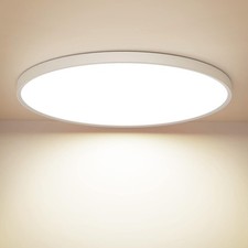 Używany, Lampa sufitowa okrągła Ouila biała na sprzedaż  PL