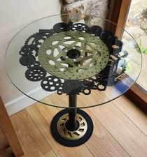 Motorcycle themed table for sale  BRADFORD