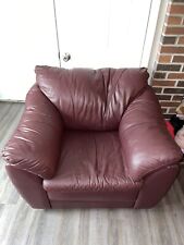 maroon leather chair for sale  Anderson