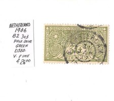 1906 netherlands stamp for sale  Satellite Beach