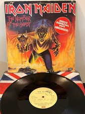 IRON MAIDEN The Number Of The Beast 1983 MEXICO 12" PROMO MAXI SINGLE Hard Rock comprar usado  Enviando para Brazil
