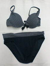 Blau gemusterter bikini gebraucht kaufen  Eisfeld