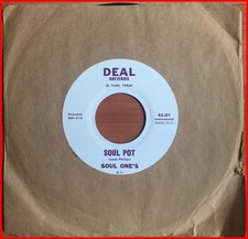 Usado, 70s TX SOUL FUNK 45 Soul One's-soul pot/this is prayer DEAL - ULTRA RARE NM mp3 comprar usado  Enviando para Brazil