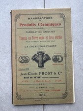 Ancien catalogue manufacture d'occasion  Prissé