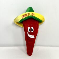 Sombrero de peluche de chile rojo Freak’n Hot 14” peluche ideal juguetes directos segunda mano  Embacar hacia Argentina