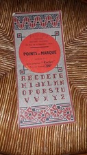 Broderie points marque d'occasion  France
