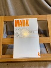 Marx capital livre d'occasion  Rennes