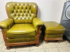 Chesterfield hrensessel leder gebraucht kaufen  Rodenberg