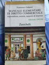 Manuale elementare diritto usato  Ferrara