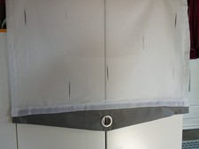 Scheiben gardine weiß gebraucht kaufen  Coburg