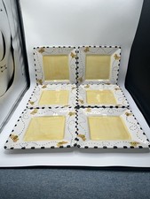 Prato quadrado Longaberger cerâmica abelha 9” EUA amarelo vitrificado preto comprar usado Prato quadrado Longaberger cerâmica abelha 9” EUA amarelo vitrificado preto comprar usado  Enviando para Brazil