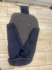 Fleece lined footmuff for sale  COBHAM
