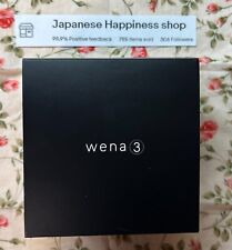 Smartwatch Sony Wena 3 WNW-A21A/B pulseira de borracha preta IOS Android Bluetooth Alexa, usado comprar usado  Enviando para Brazil