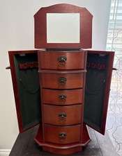 Jewelry wood armoire for sale  Rockwood