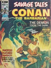 Savage tales conan usato  Firenze