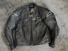 Alpinestars men leather for sale  POOLE