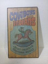 Cowboys indians decor for sale  Groveland