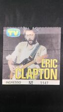 Biglietto eric clapton usato  Aosta