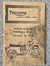 1957 triumph model for sale  MONMOUTH
