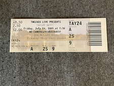 Ingresso completo Taylor Swift 24/07/2009 Fearless Tour Stub Barnett Arena Rapid City comprar usado  Enviando para Brazil