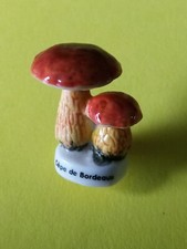 Fève porcelaine champignons d'occasion  Lure