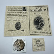 Medalha Quinn’s Post Fearlessness Spirit of Gallipoli 1915 (Ab2573368/T9) comprar usado  Enviando para Brazil