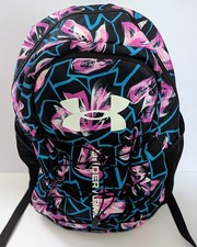 Mochila esportiva Under Armour Hustle 572 vívida magenta preta branca comprar usado  Enviando para Brazil