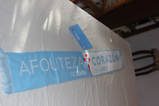 Cachecol oficial de futebol clube real Celta De Vigo Afouteza Corazon, usado comprar usado  Enviando para Brazil