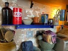 Powder coated blue for sale  LONDON