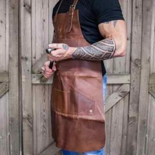 Apron leather bbq for sale  RUGBY