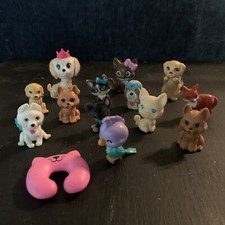 Usado, Lote de 14 filhotes Barbie cachorros de estimação gato papagaio raposa casa de bonecas tamanho animais comprar usado  Enviando para Brazil