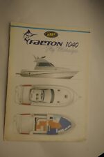 Faeton 1040 brochure usato  Spedire a Italy