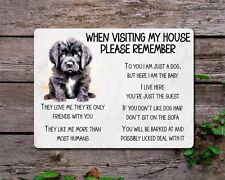 Newfoundland metal sign for sale  PETERBOROUGH