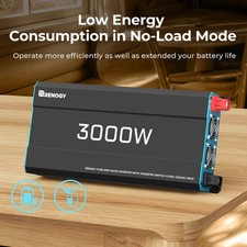 Renogy 3000w pure for sale  MANCHESTER