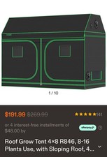 4x8 vivosun grow for sale  Miamisburg