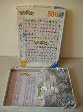 Ancien puzzle pokémon d'occasion Ancien puzzle pokémon d'occasion  La Glacerie