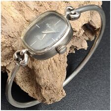 Montre mécanique argent 835 GLYDA PRESTIGE PARIS-fonctionnelle-vintage watch, usado comprar usado  Enviando para Brazil