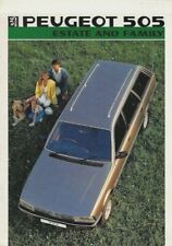 Peugeot 505 estate for sale  UK
