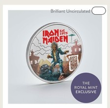 Moneta iron maiden usato  Spedire a Italy