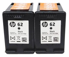 HP 62 Black C2P04AN 2pack Ink Cartridges GENUINE comprar usado  Enviando para Brazil