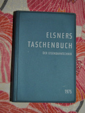 Elsners taschenbuch eisenbahnt gebraucht kaufen  Lüneburg