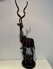 Wooden african carved for sale  SANDHURST