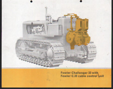 Fowler challenger crawler for sale  DRIFFIELD