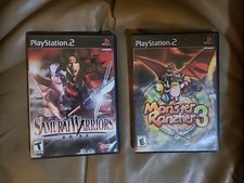 Monster Rancher 3 & Samurai Warrior 1 PS2 CIB *ESTADO PERFEITO* Testado Funciona Koei Tecmo comprar usado  Enviando para Brazil