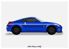 Poster nissan 350z for sale  SWINDON