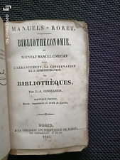 Encyclopédie roret bibliothé d'occasion  Paris VIII